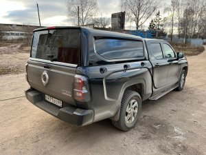 Чёрный кунг SKAT PRO установлен на пикап Great Wall Poer King Kong!