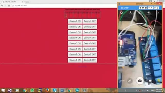 Web server arduino mega and ethernet shield control 8 device смотреть онлайн