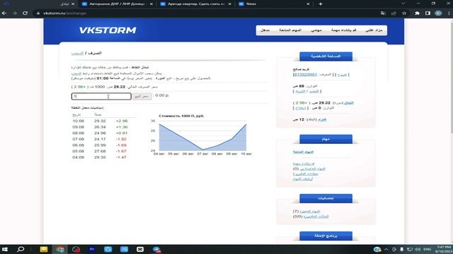 اسهل موقع للربح مع اختيار سعر الربح ومضاعفته عن طريق موقع Vkstorm | الربح من الانترنت 2023