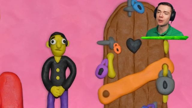 Unlocking The SECRET DOOR (12 Locks) смотреть онлайн