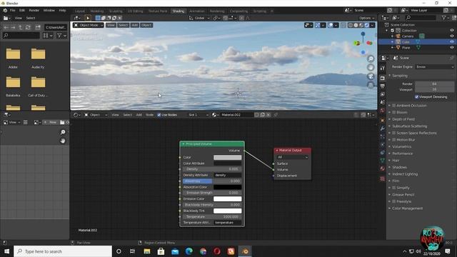 How to Make an Ocean in Blender - A Quick and Easy Step by Step Tutorial || Blender Ocean Tutorial смотреть онлайн