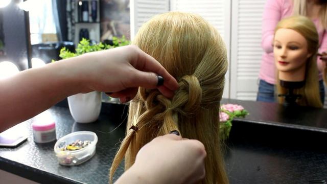 Прическа с Помощью Резинок смотреть онлайн