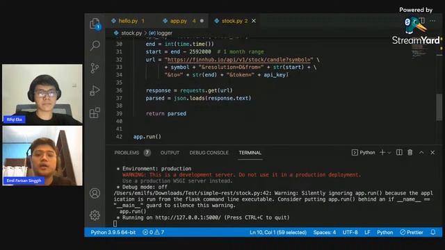 Building Your First Web Service Using Python смотреть онлайн