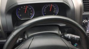 Самодиагностика приборной панели Honda CR-V 3 2010