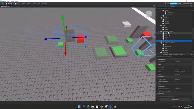 How to make a 2 player obby! Roblox studio tutorial part 1. смотреть онлайн