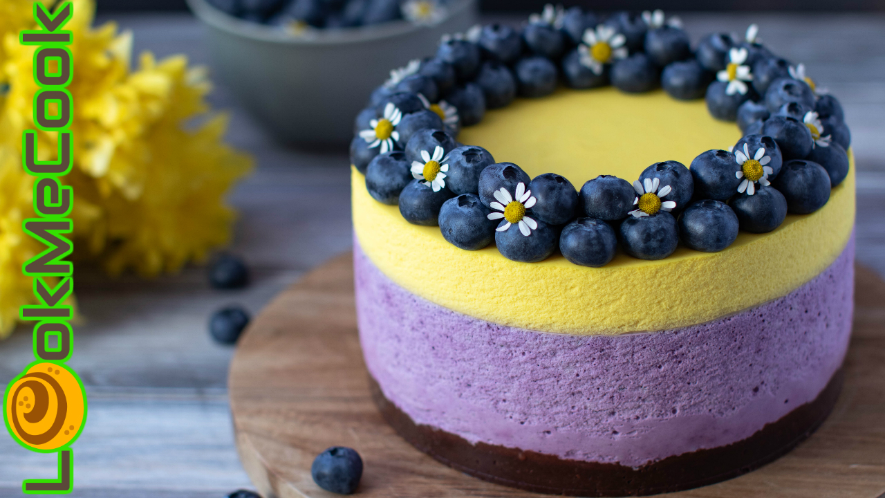 ХОЛОДНЫЙ ЧИЗКЕЙК С ЧЕРНИКОЙ И МАНГО. Чизкейк без выпечки. Рецепт шоколадного сабле смотреть онлайн