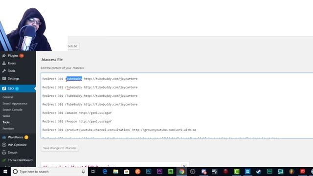How To Create 301 Redirect To New URL - Redirect Links On Your Wordpress Website Tutorial смотреть онлайн