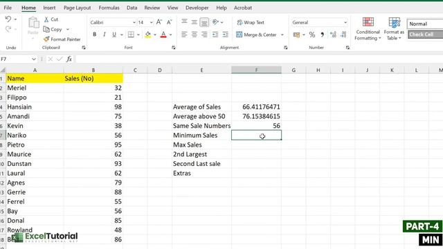 9 Statistical functions in Excel you need to know | Excel Functions смотреть онлайн