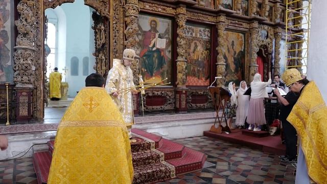 День памяти благоверного князя Романа Рязанского (01.08.2021 г.) смотреть онлайн
