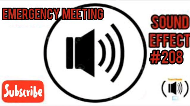 Among us - Emergency Meeting Sound Effect With Download смотреть онлайн