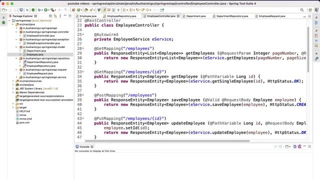 Build REST API with Spring Boot and JPA [2021] - 39 One to One mapping in Data JPA смотреть онлайн