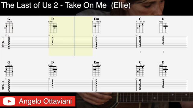 The Last of Us 2 - Take On Me (Ellie) Guitar смотреть онлайн