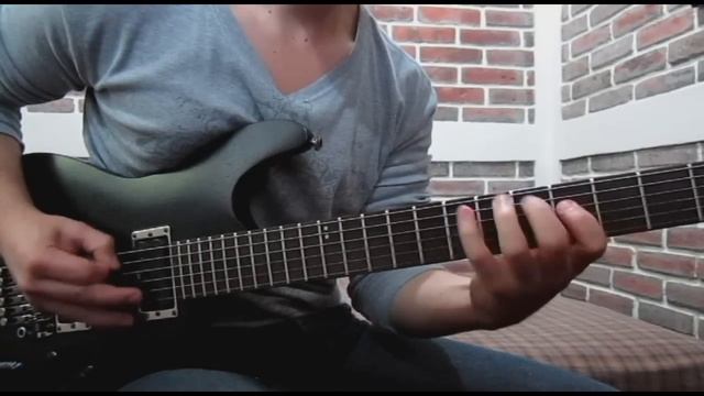 Rhapsody of Fire / Luca Turilli - Heroes of the Waterfalls' Kingdom - Guitar Solo Cover + TABS смотреть онлайн