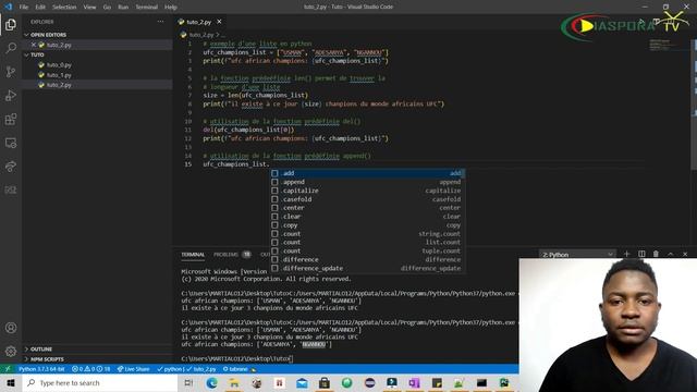 Apprendre à coder avec python en 2021: listes, tuples, set [3/10] смотреть онлайн