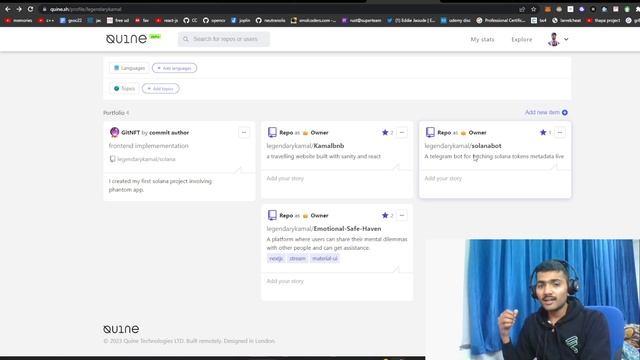 Build your github README by building on verifiable github achievements. смотреть онлайн