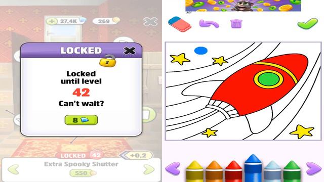 My Talking Tom 8 vs My Talking Tom 2.exe | Android Gameplay New Update #7 (Two Screens) смотреть онлайн