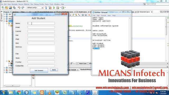 student information system in java смотреть онлайн