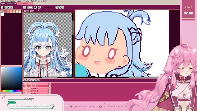 【PIXEL ART】PLEASE BE MY SUN TO SHINE MY DAY【Kiki Lockheart | EIEN Project】 смотреть онлайн