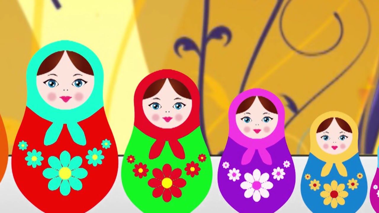 Матрешки. Музыкальный мультик. Наше всё! смотреть онлайн