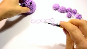 Пупырка Лумигуруми из резинок.Время Приключений Rainbow Loom