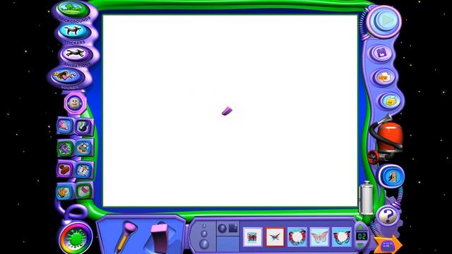 Kid pix deluxe 3X {All Magic Eraser tools} смотреть онлайн