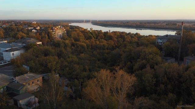 Муром – аэросъёмка города QHD || Murom Russia – Aerial Video QHD
