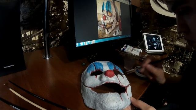 Как сделать маску Клоуна из бумаги. Часть 3. How to make Clown Mask смотреть онлайн