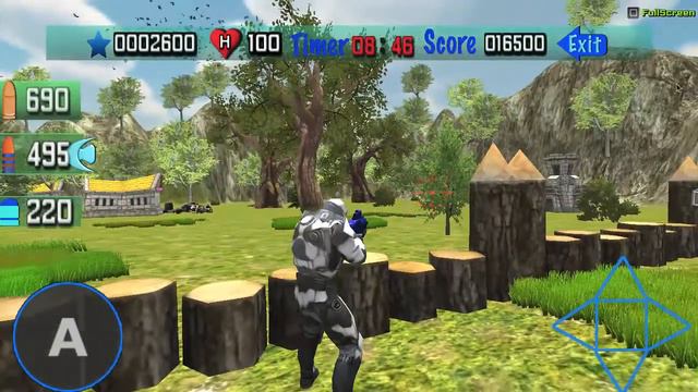 Sun Temple Shootout  - 3D Action Game For Mac And IPhone, And IPad