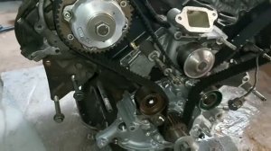 2UZ-FE vvti Lexus GX470 timing belt alignment marks according of the repair manual