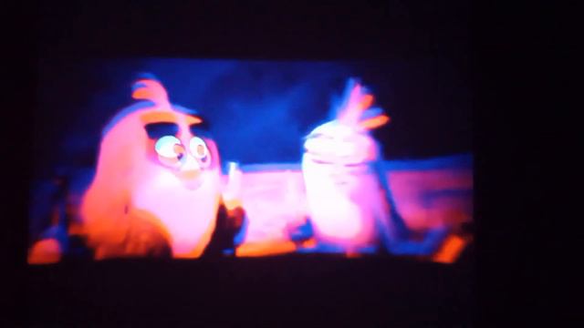 Angry Birds movie 2 red N silver swimming in the ocean behind lava смотреть онлайн
