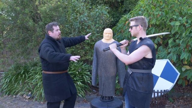Steel vs 3D printed, SWORDS and CHAINMAIL, with Shadiversity and Draw with Jazza смотреть онлайн