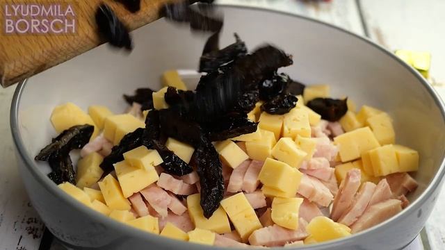 САЛАТ на Новый Год «НОВОГОДНЯЯ НОЧЬ» Вкуснейший, праздничный салат Марафон 100 салатов смотреть онлайн