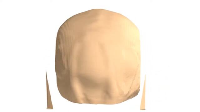 3D contours from head CT dataset смотреть онлайн