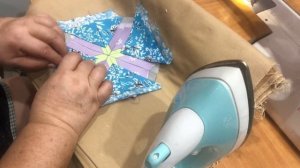 Прихватки из лоскутков. Теперь другой фасон.