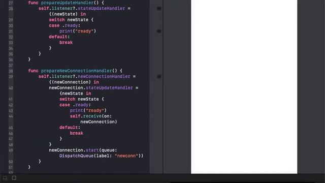 UDP Listener in Swift смотреть онлайн
