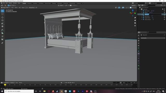 Blender Timelapse - Fantasy Dream смотреть онлайн