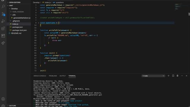 generate a README file смотреть онлайн