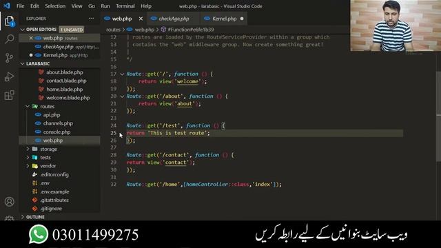 laravel 8 middleware - Laravel 8 tutorial from beginning to advance смотреть онлайн