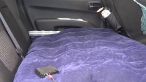 Как УКОРОТИТЬ НАДУВНОЙ МАТРАС  для размещения на заднем сидении автомобиля