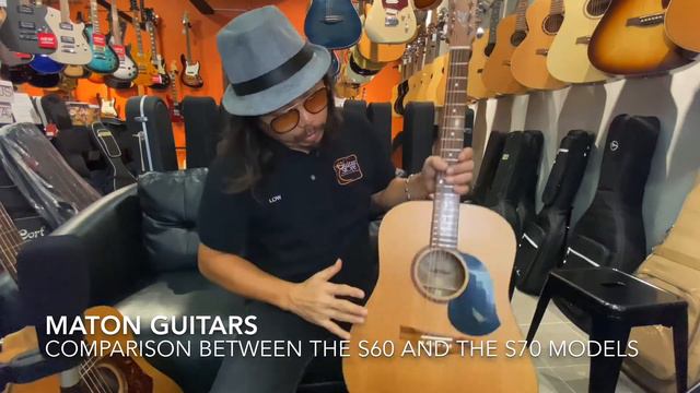 Introductory : Maton Guitars Model S60 and S70 смотреть онлайн