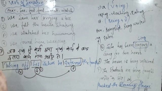 Participle Present,past , perfect //How to use By bk sir Krishna English Classes смотреть онлайн