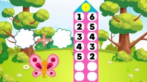 Числовые домики от 1 до 10 Состав числа ДОМИКИ Развивающие мультики МАТЕМАТИКА для детей