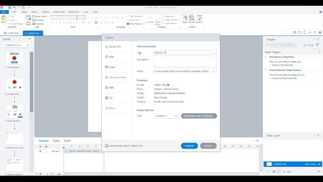 10.Scorm Player Ayarı ve Scorm Paket Oluşturma смотреть онлайн