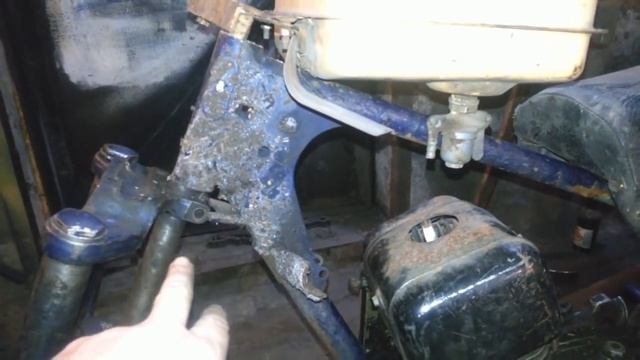 Простой снегоход каракат своими руками 3. Рама. смотреть онлайн