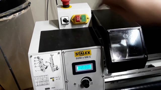 Обороты шпинделя STALEX D250X550C смотреть онлайн