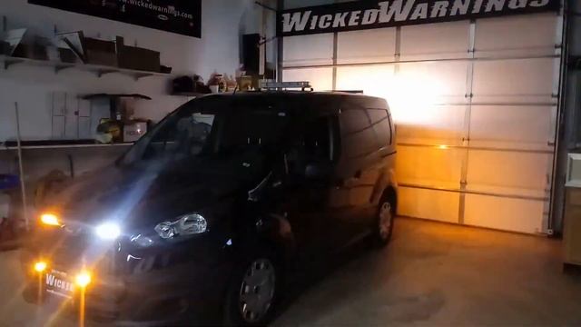 New Ford Transit LED Emergency Strobe Lights Install смотреть онлайн