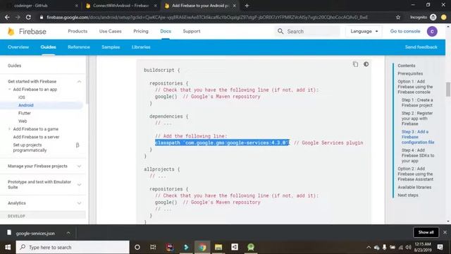 Connect firebase to android in hindi (2020) смотреть онлайн