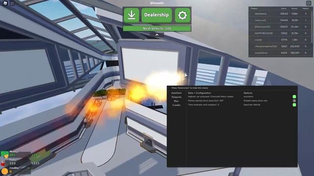 *OP* CAR CRUSHERS 2 AFK FARM INFINITE MONEY! PASTEBIN 2020 смотреть онлайн