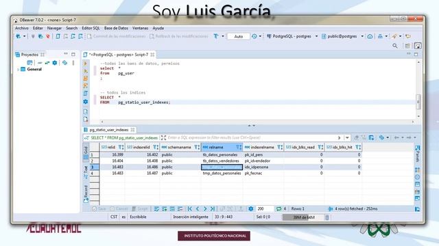 Consultas utiles en PostgreSQL - Parte uno смотреть онлайн