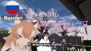 «You speak eight languages?!» - VRChat